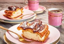 Eclaircake op groot formaat: een vereenvoudigde Franse patisserieklassieker