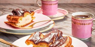 Eclaircake op groot formaat: een vereenvoudigde Franse patisserieklassieker