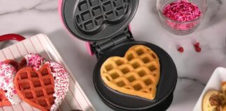 Waffles em formato de coração por US$ 13: o gadget viral do Dia dos Namorados