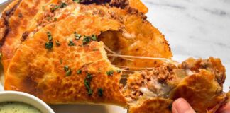 Wirusowe chrupiące tacos z wołowiną: opis przepisu