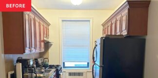 Cocina pequeña, gran impacto: la renovación terrenal de una pareja de Brooklyn