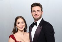 Кріс Еванс та Альба Баптіста спростували чутки про розрив на церемонії “Оскар-2026”